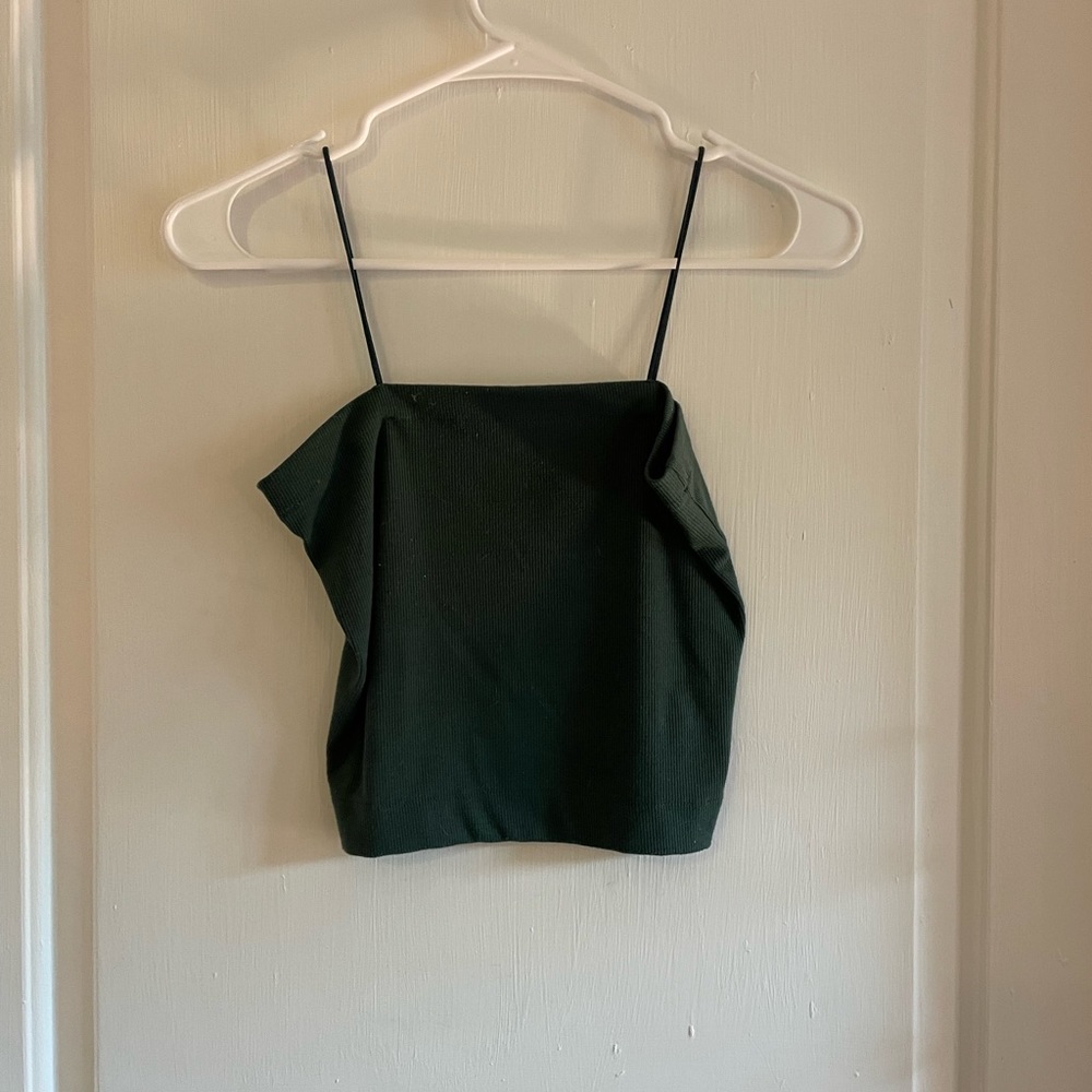 American Eagle green tank top size M
